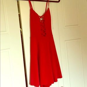 Forever 21 Ladder Cut Out Dress